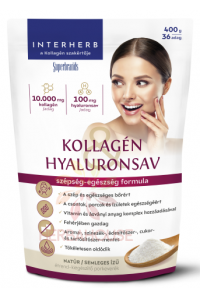 Obrázok pre Interherb Pudră de colagen și acid hialuronic (400g)