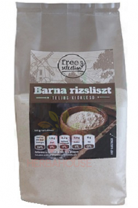 Obrázok pre Free Selection Făină de orez maro integral fără gluten (500g)