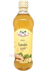 Obrázok pre Méhes Mézes Sirop de ghimbir cu zahăr și miere (500ml)