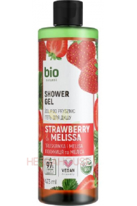 Obrázok pre Bio Naturell Gel de duș Strawberry & Melissa (473ml)