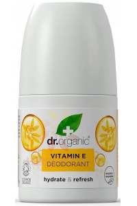 Obrázok pre Dr.Organic Deodorant natural cu vitamina E fără săruri de aluminiu și alcool (50ml)