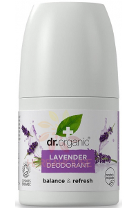 Obrázok pre Dr.Organic Deodorant natural cu lavandă fără săruri de aluminiu și alcool (50ml)