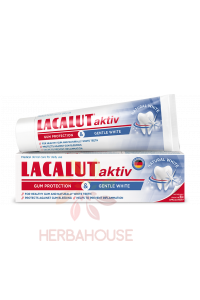 Obrázok pre Lacalut Activ Gum protection & Gentle white pastă de dinți împotriva bolilor parodontale (75ml)