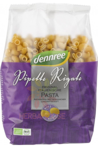 Obrázok pre Dennree Bio durum paste din cereale integrale - pipette rigate (500g)