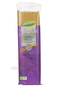 Obrázok pre Dennree Bio durum paste din cereale integrale - spaghetti (500g)