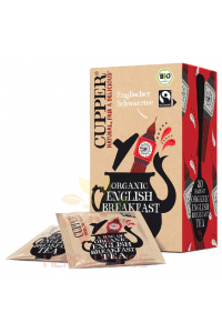 Obrázok pre Cupper® English Breakfast Ceai negru organic porționat (20buc)