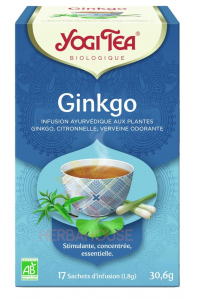 Obrázok pre Yogi Tea® Bio Ceai ayurvedic Ginkgo (17buc)