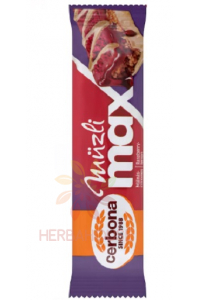 Obrázok pre Cerbona Müzli Max Baton Muesli cu aromă de zmeură și lămâie (30g)