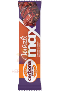 Obrázok pre Cerbona Müzli Max Baton Muesli cu aromă de ciocolată și caramel (30g)