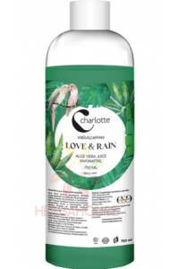 Obrázok pre Charlotte Săpun lichid cu Aloe Vera Love & rain - umplutură de rezervă (750ml)