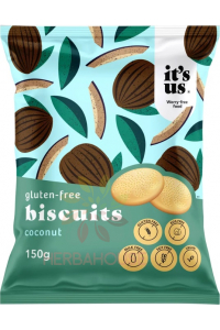 Obrázok pre It´s us Prajituri cu nuca de cocos fara gluten (150g)