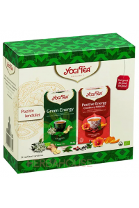 Obrázok pre Yogi Tea® Bio Ceaiuri ayurvedice Energie verde și energie pozitivă - ambalaj cadou (34buc)