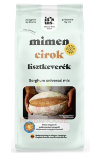 Obrázok pre Naturbit It's us Mimen Amestec de făină fără gluten cu sorg pentru prepararea pâinii (1000g)