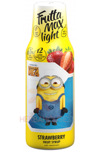 Obrázok pre Fruttamax Minions Light Sirop cu îndulcitor de căpșuni (500ml)