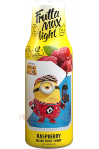 Obrázok pre Fruttamax Minions Light Sirop cu îndulcitor de zmeură (500ml)