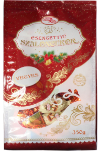 Obrázok pre Microse Csengettyű Bomboane de Crăciun mixte înmuiate în glazură de cacao (350g)