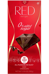 Obrázok pre Red Delight Ciocolata neagra cu indulcitor (100g)