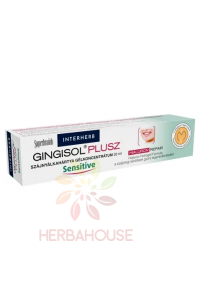 Obrázok pre Interherb Gingisol Plus Sensitive Gel dentar pentru afte și abraziuni mici (20ml)