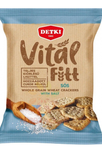 Obrázok pre Detki Vitál Fitt Biscuiti sarati cu faina integrala (100g)