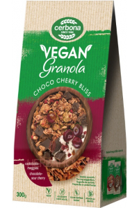 Obrázok pre Cerbona Vegan Granola de ciocolata - vișină (300g)