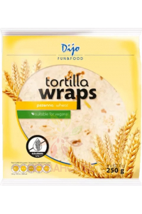 Obrázok pre Dijo Fun & Food Vegane Tortilla Wraps (250g)