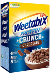 Obrázok pre Weetabix Protein Crunch Cereale din grau integral de ciocolata (450g)