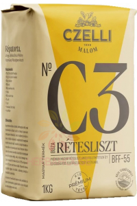 Obrázok pre Czelli Malom N° C3 Făină albă de grâu BFF-55 (1000g)