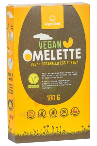 Obrázok pre VeganChef Înlocuitor de ou uscat fără gluten pentru omletă (160g)