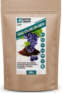 Obrázok pre Natur Tanya Pudră de pieliță de struguri roșii cu conținut ridicat de polifenoli (250g)