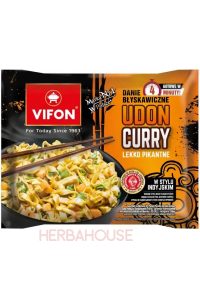 Obrázok pre Vifon Udon curry Taitei cu aromă de pui curry, ușor picante (90g)