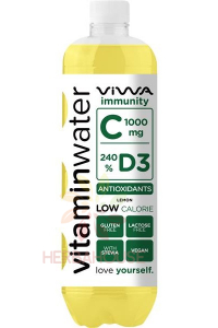 Obrázok pre Viwa Vitaminwater Immunity băutură necarbogazoasă cu aromă de lămâie (600ml)