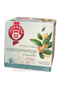 Obrázok pre Teekanne Concentration Amestec de ceai din plante vitaminizate cu mate și ceai verde (10buc)