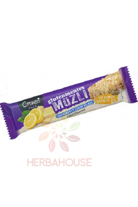 Obrázok pre Cornexi Baton de muesli fara gluten cu aroma de napolitana de lamaie, fara zahar adaugat (25g)