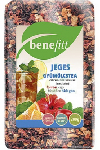 Obrázok pre Benefitt Ceai cu gheață de fructe cu aromă de citrice și hibiscus, vrac (200g)