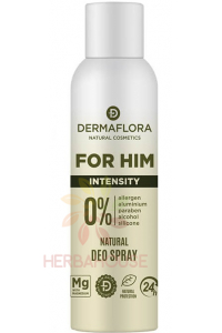 Obrázok pre Dermaflora For Him Intensity Deodorant spray (150ml)