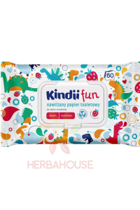 Obrázok pre Kindii Fun Hârtie igienică umedă pentru copii (60 buc)