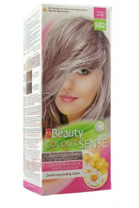 Obrázok pre MM Beauty Colour Sense vopsea de păr permanentă S02 - blond perlat (125ml)