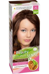 Obrázok pre MM Beauty Colour Sense vopsea de păr permanentă S07 - castan sălbatic (125ml)