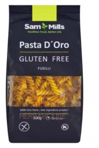 Obrázok pre Sam Mills Pasta d'Oro Paste fusilli fără gluten (500g)