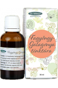 Obrázok pre Dr.Milesz Tinctură de vâsc și păducel (30ml)