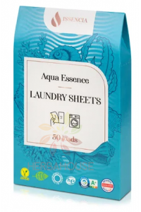 Obrázok pre Issencia Aqua Essence Benzi de rufe ecologice cu parfum de prospețime marină (50 spălări)