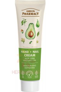 Obrázok pre Green Pharmacy Cremă pentru mâini și unghii - aloe vera și ulei de avocado (100ml)