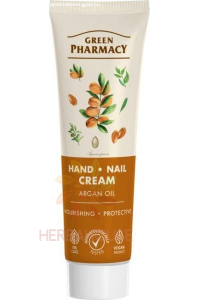 Obrázok pre Green Pharmacy Cremă pentru mâini și unghii cu ulei de argan și vitamine (100ml)
