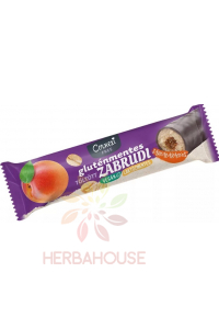 Obrázok pre Cornexi Zabrudi Vegan Baton de ovăz fără gluten cu umplutură de caise în glazură de cacao (30g)