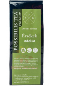 Obrázok pre Possibilis Oază a simțurilor Ceai verde aromatizat vrac (75g)