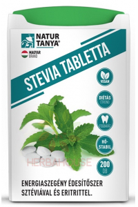 Obrázok pre Natur Tanya Îndulcitor cu stevia – tablete cu stevia și eritritol într-un dozator (200buc)