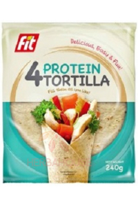 Obrázok pre Fit Felii de tortilla proteică 4 buc (240g)