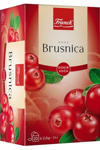 Obrázok pre Franck Ceai de fructe cu aromă de merișoare, porționat (20 buc.)