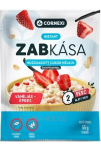 Obrázok pre Cornexi Fulgi de ovăz cu vanilie și căpșuni fără zahăr cu îndulcitor (55g)
