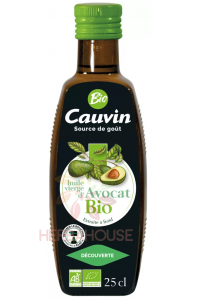 Obrázok pre Cauvin Bio ulei de avocado extravirgin presat la rece (250ml)